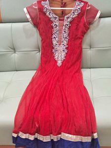 Red Ethnic Dress
