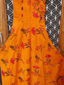 Floral Embroidered Dress