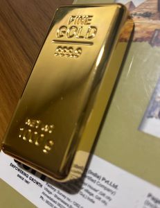 Gold Bar Heavy Paper Weights