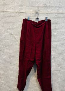 🇮🇳 Maroon Embroidered  Heavy Kurta Set