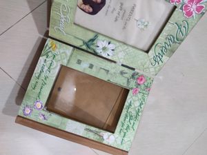 Wooden Vintage Photo Frame