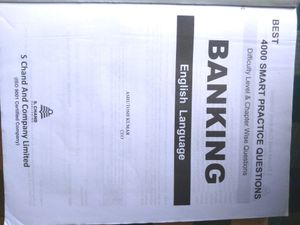 Testbook 4000 questions English Bank exam.