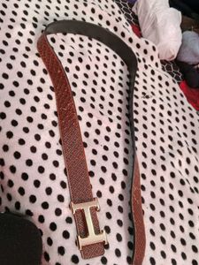 HERMES H Logo Belt
