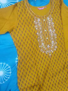 ✨ SUNSHINE YELLOW BOOTI KURTI ✨