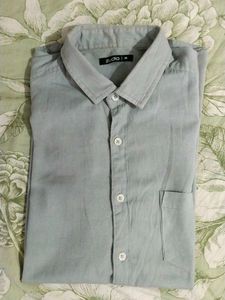 Grey Colour Casual Shirt
