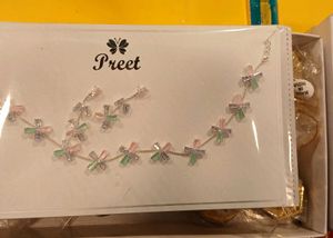 New Rhinestone Necklace &amp; Earring Set