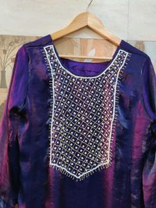 NEW PREMIUM velvet tissue XXL Purple