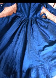 Elegant Navy Blue Dress