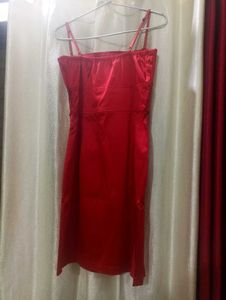 Ravishing Red With Black Sash ♥️