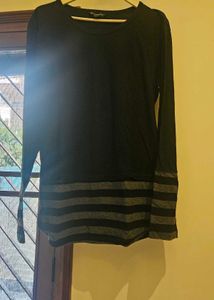 Striped Sleeve Top