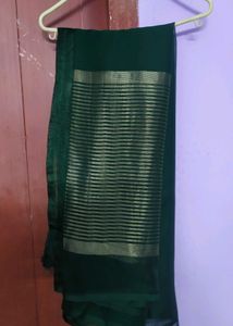 Elegant Green Saree