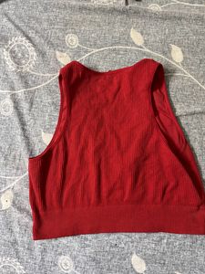 Garage Ribbed  Crop Top
