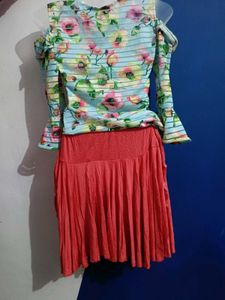 Girls Party (Festival) Skirt Top