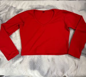 Full Sleeves Crop Top