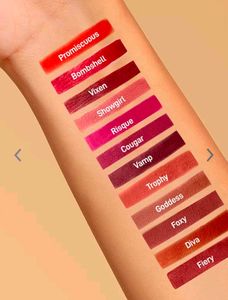 Lakme Cushion Matt  And Myglamm Lipstick Combo