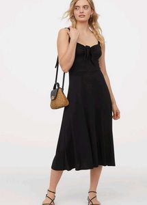H&amp;M Tie Knot Midi Dress