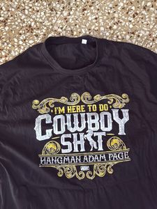 Cowboy Graphic Print T-Shirt