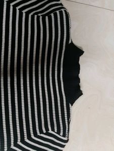 Striped Knit Top