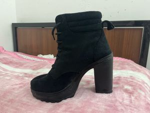 Black Heeled Boots