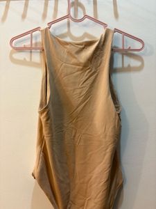 Racerback Zara Bodysuit (Nude)