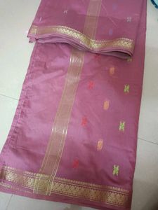 Mauve Butterfly Detail Saree