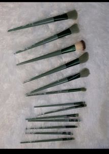 Combo Of Eyeshadow And Brushes