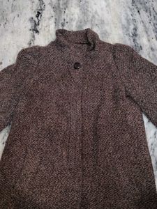 Brown Tweed Coat
