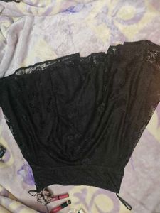 Elegant Black Lace Skirt