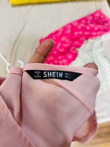 SHEIN Pink Top