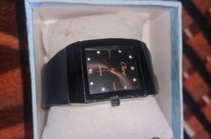 Quartz Claret  Imported Watch TRENDY BLACK