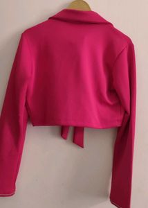 Vesy Stuning Short Blazer With Skirt