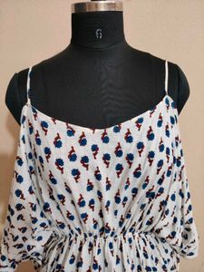 Boho Cold Shoulder Dress