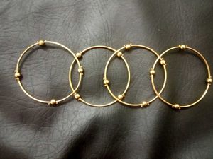 Set of 4 Gold Bangles