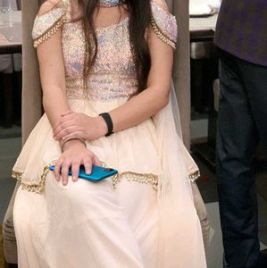 Combo Of Western And Indian Dress