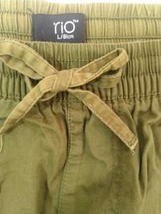 Olive green cargo pants