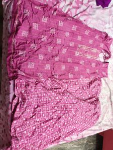 😍Sequence Kurti With Full Flare Palazzo Set🥰