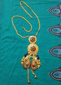 Gold plated Minakari Tie-Chain