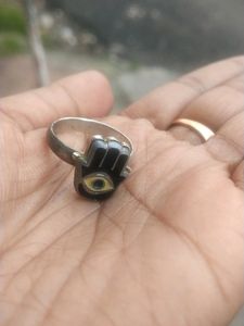 Metal Eye Ring