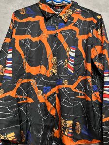 Patterned Long Sleeve Shirt