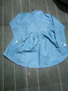 Cute Denim Shirt Dress