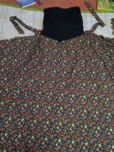 Black Floral Dress