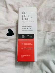 Deconstruct Brightening Sunscreen SPF 50+