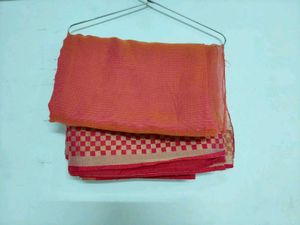 Elegant Red Saree