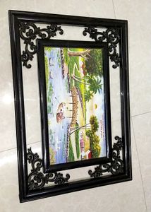 Framed Kerala Backwater Painting