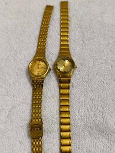 Gold Tone Watch Set of two
