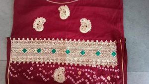 Bandhej Rajputi Dress