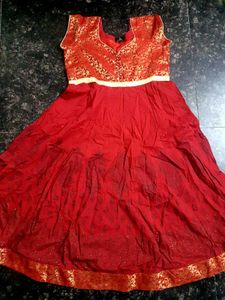 Bright Red Kurta