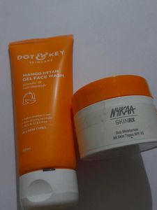 FACE WASH AND MOISTURIZER