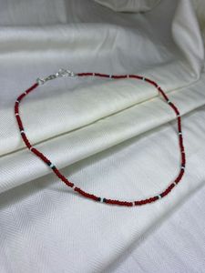 Red Beaded Choker