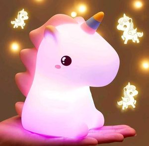 Cute Unicorn Night Lamp